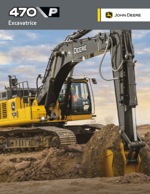 Excavatrice sur chenilles John Deere Construction 470 P