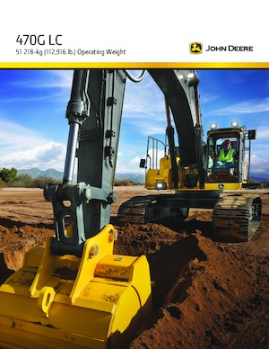 Excavatrice sur chenilles John Deere Construction 470G LC