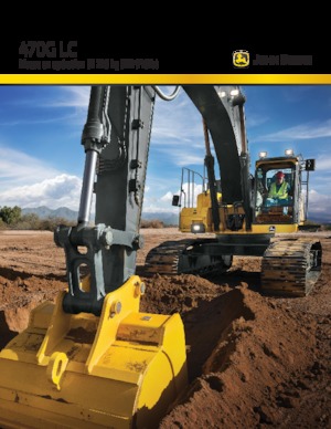 Excavatrice sur chenilles John Deere Construction 470G LC
