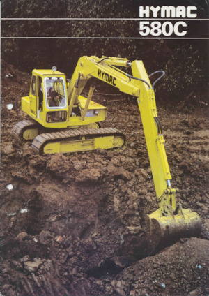 Excavatrice sur chenilles Hymac 580C