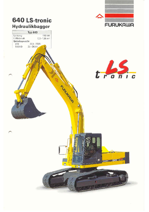 Excavatrice sur chenilles Furukawa 640 LS-tronic