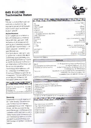 Excavatrice sur chenilles Furukawa 645 E-LC