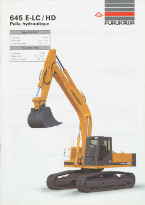 Excavatrice sur chenilles Furukawa 645 E-LC