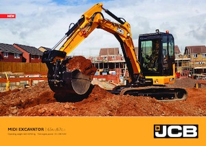 Excavatrice sur chenilles JCB 67C-1