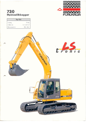 Excavatrice sur chenilles Furukawa 730 LS-tronic
