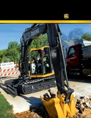 Excavatrice sur chenilles John Deere Construction 85G