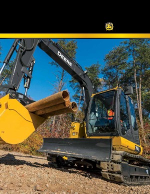 Excavatrice sur chenilles John Deere Construction 85G