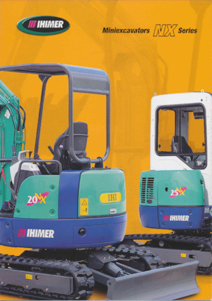 Excavatrice sur chenilles IHI 80NX