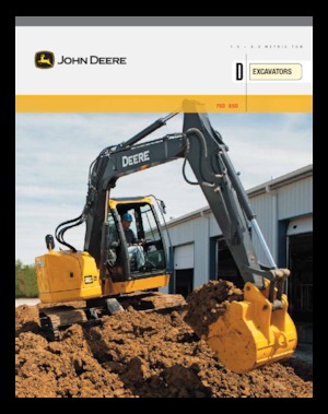 Excavatrice sur chenilles John Deere Construction 85D