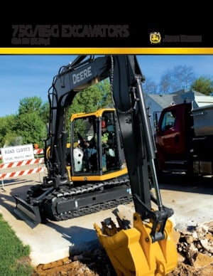 Excavatrice sur chenilles John Deere Construction 85G