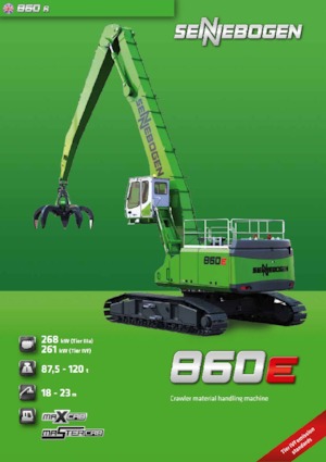 Manipulateurs de matériaux Sennebogen 860R E Hybrid