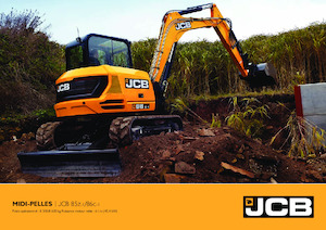 Excavatrice sur chenilles JCB 85Z-1