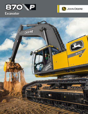 Excavatrice sur chenilles John Deere Construction 870 P