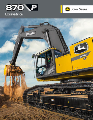 Excavatrice sur chenilles John Deere Construction 870 P