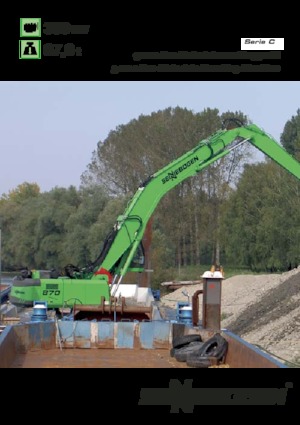 Excavatrice sur chenilles Sennebogen 870 R-HD