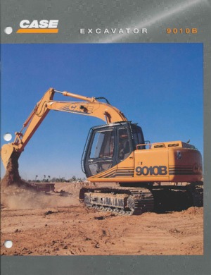 Excavatrice sur chenilles Case 9010B