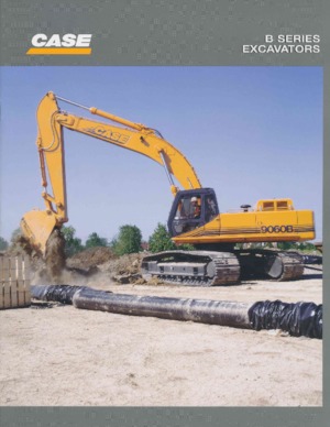 Excavatrice sur chenilles Case 9007B