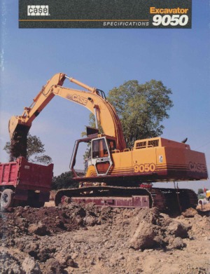 Excavatrice sur chenilles Case 9050