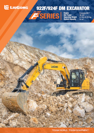 Excavatrice sur chenilles Liugong 922FLL