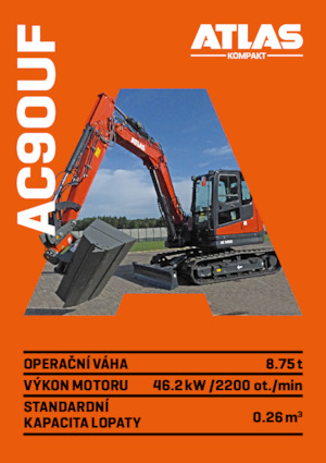 Excavatrice sur chenilles Atlas Kompakt AC 90UF