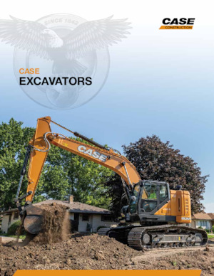 Excavatrice sur chenilles Case CX365E SR