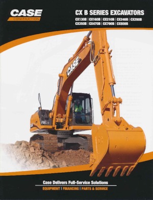 Excavatrice sur chenilles Case CX 240 B LC