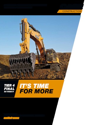 Excavatrice sur chenilles Case CX145D SR