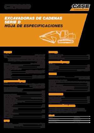 Excavatrice sur chenilles Case CX160D
