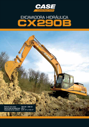 Excavatrice sur chenilles Case CX 290 B NLC