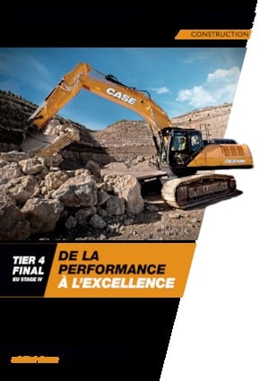 Excavatrice sur chenilles Case CX350D