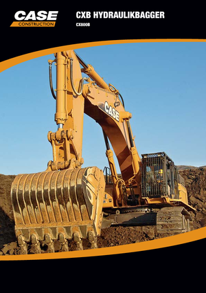 Excavatrice sur chenilles Case CX 800 B