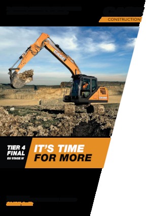 Excavatrice sur chenilles Case CX130D