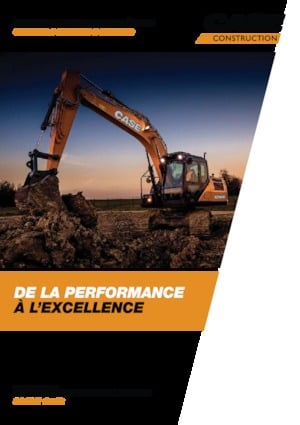 Excavatrice sur chenilles Case CX130D