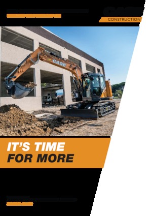 Excavatrice sur chenilles Case CX245D SR