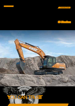 Excavatrice sur chenilles Case CX220C LC 