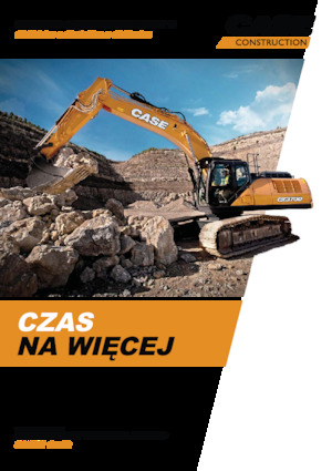Excavatrice sur chenilles Case CX350D
