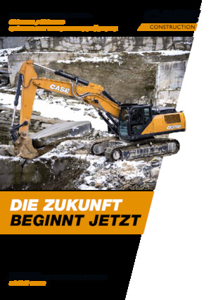 Excavatrice sur chenilles Case CX350D