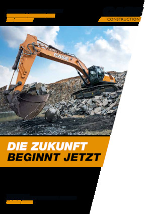 Excavatrice sur chenilles Case CX490D