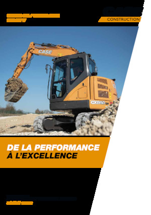 Excavatrice sur chenilles Case CX90D MSR
