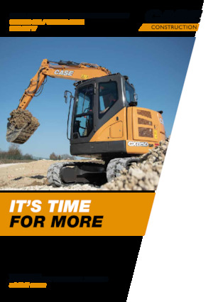 Excavatrice sur chenilles Case CX90D MSR