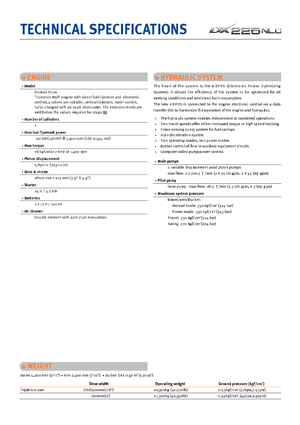 Excavatrice sur chenilles Doosan DX 225 N LC