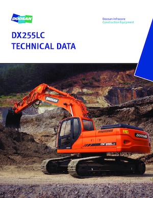 Excavatrice sur chenilles Doosan DX 255 LC