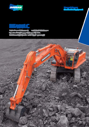 Excavatrice sur chenilles Doosan DX 480 LC