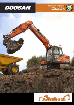 Excavatrice sur chenilles Doosan DX140LC-5