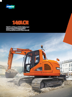 Excavatrice sur chenilles Doosan DX140LCR-5