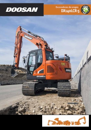 Excavatrice sur chenilles Doosan DX140LCR-5