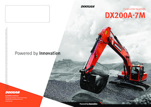 Excavatrice sur chenilles Doosan DX200A