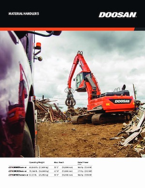 Excavatrice sur chenilles Doosan DX220AF