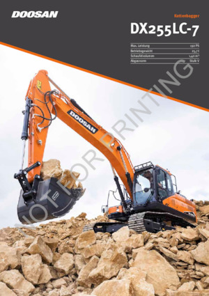 Excavatrice sur chenilles Doosan DX225LC-7