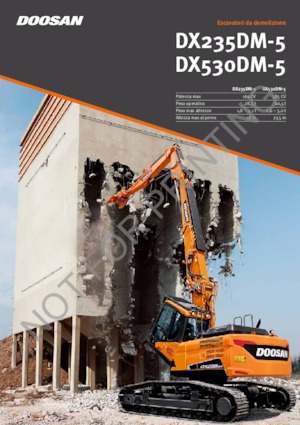 Excavatrice sur chenilles Doosan DX235DM-5